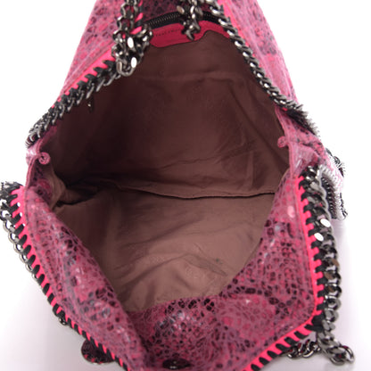 Stella McCartney Eco Python Small Falabella Tote Hot Pink 5 of 9