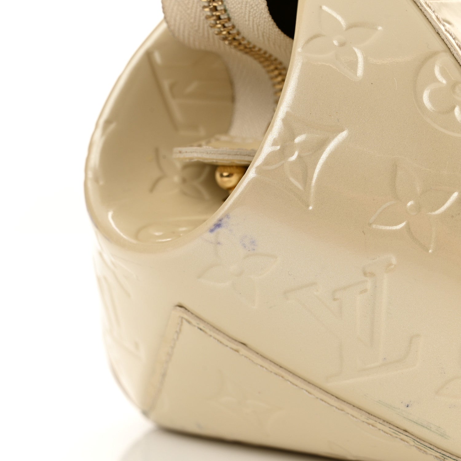 Louis Vuitton Vernis Sherwood PM Blanc Corail 17 of 17