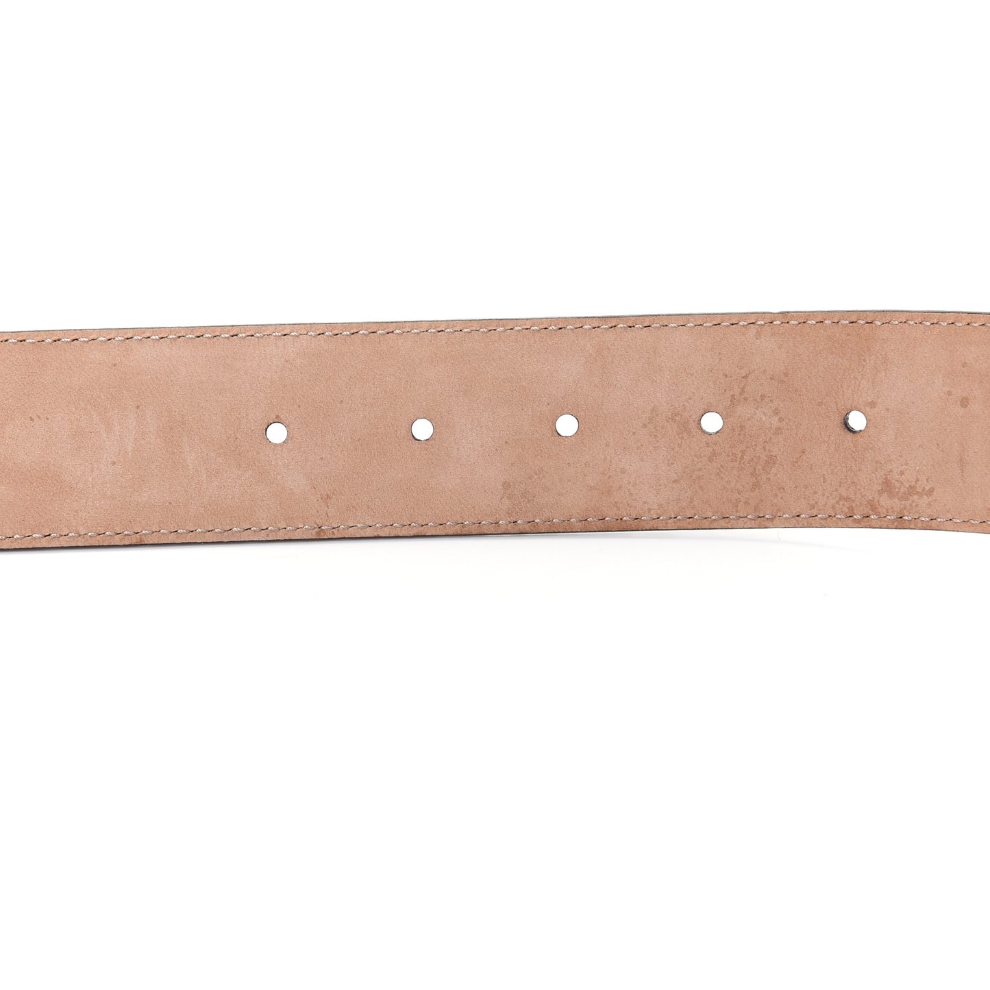 Guccissima Interlocking G Belt 70 28 Off White
