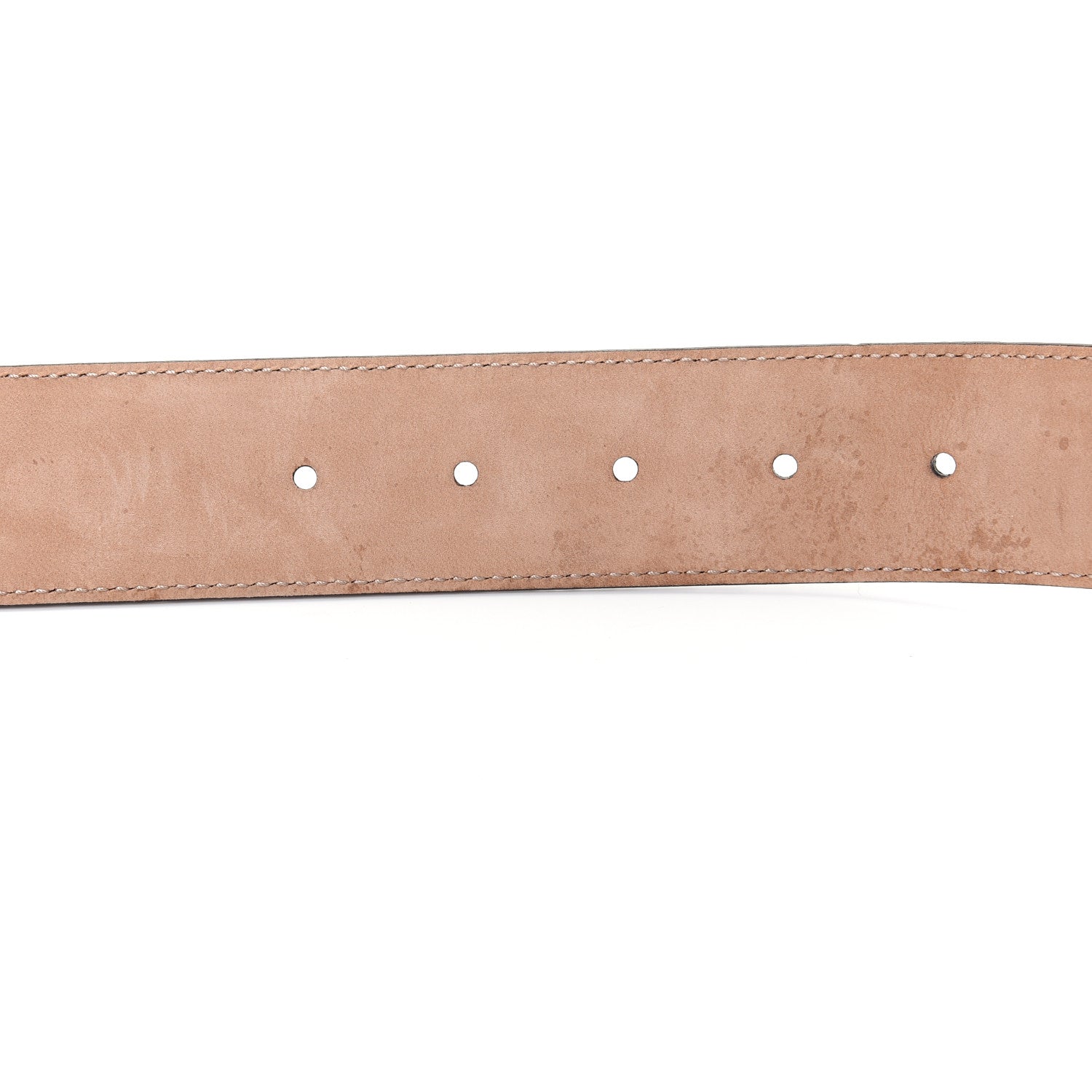 Gucci Guccissima Interlocking G Belt 70 28 Off White 4 of 7