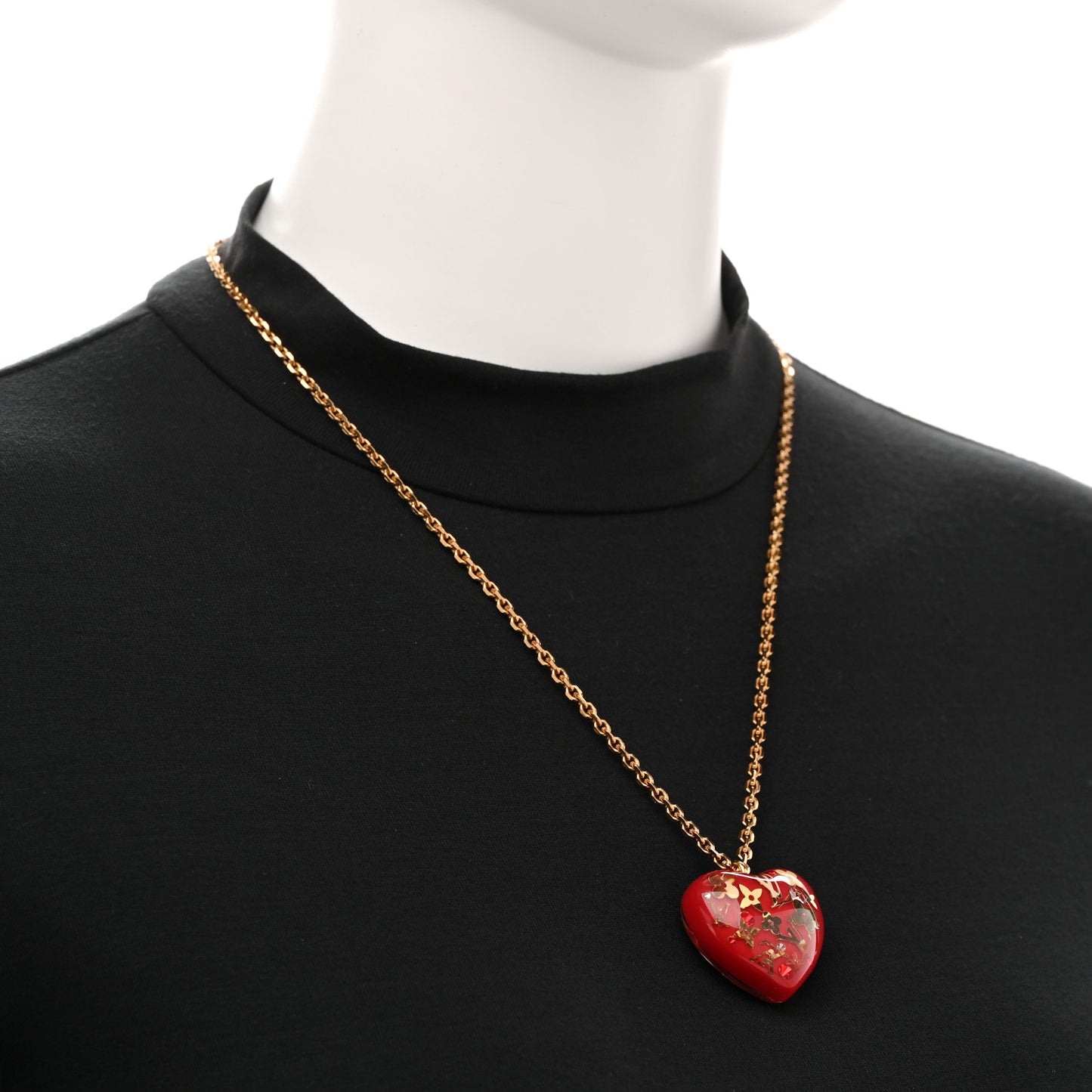 Inclusion Heart Necklace Pomme D'Amour
