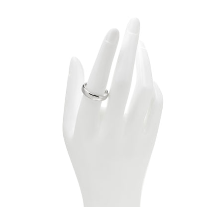 Tiffany Platinum 4.5mm Classic Wedding Band Ring 58 8.25 2 of 5
