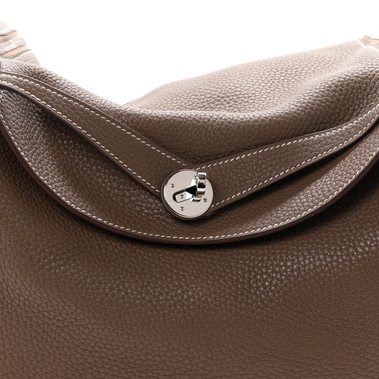 Hermes Taurillon Clemence Lindy 34 Etoupe 8 of 11