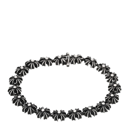 Chrome Hearts Sterling Silver Tiny Plus Cross Chain Bracelet 1 of 3