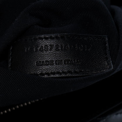 Saint Laurent Calfskin Y Quilted Monogram Medium Loulou Chain Satchel Black 8 of 12