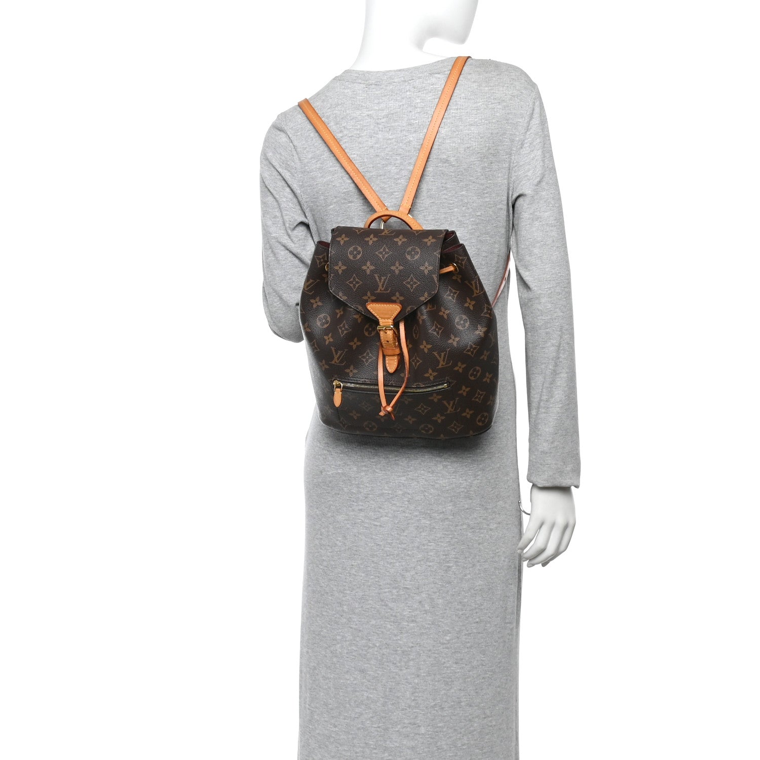 Louis Vuitton Monogram Montsouris NM Backpack 2 of 9