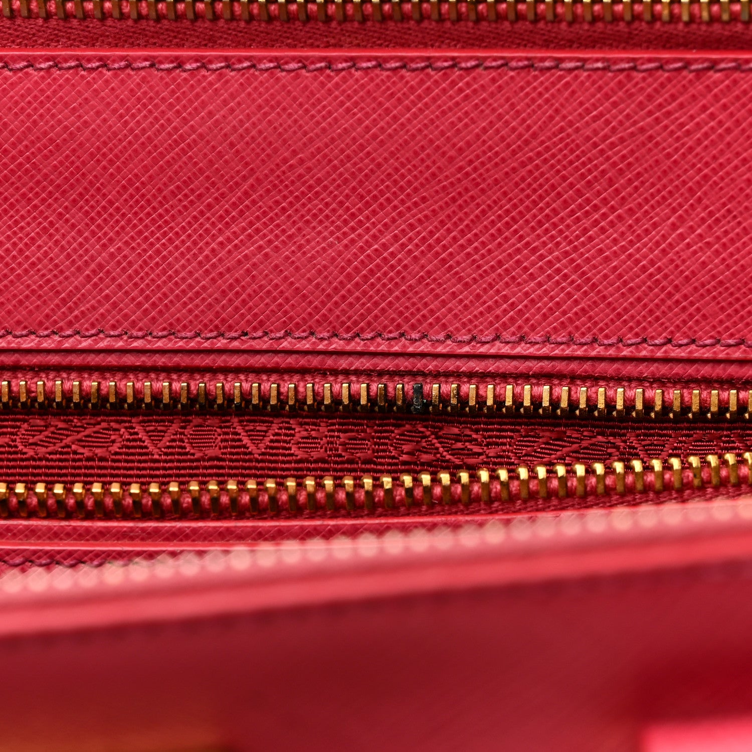 Prada Saffiano Medium Galleria Double Zip Tote Peonia 13 of 18