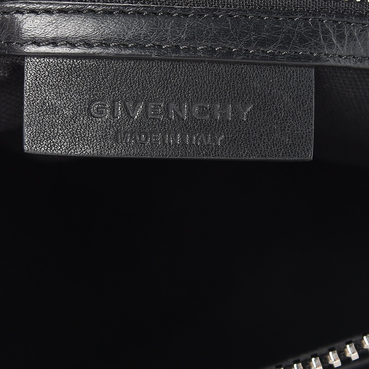 Calfskin Medium Studded Antigona Black