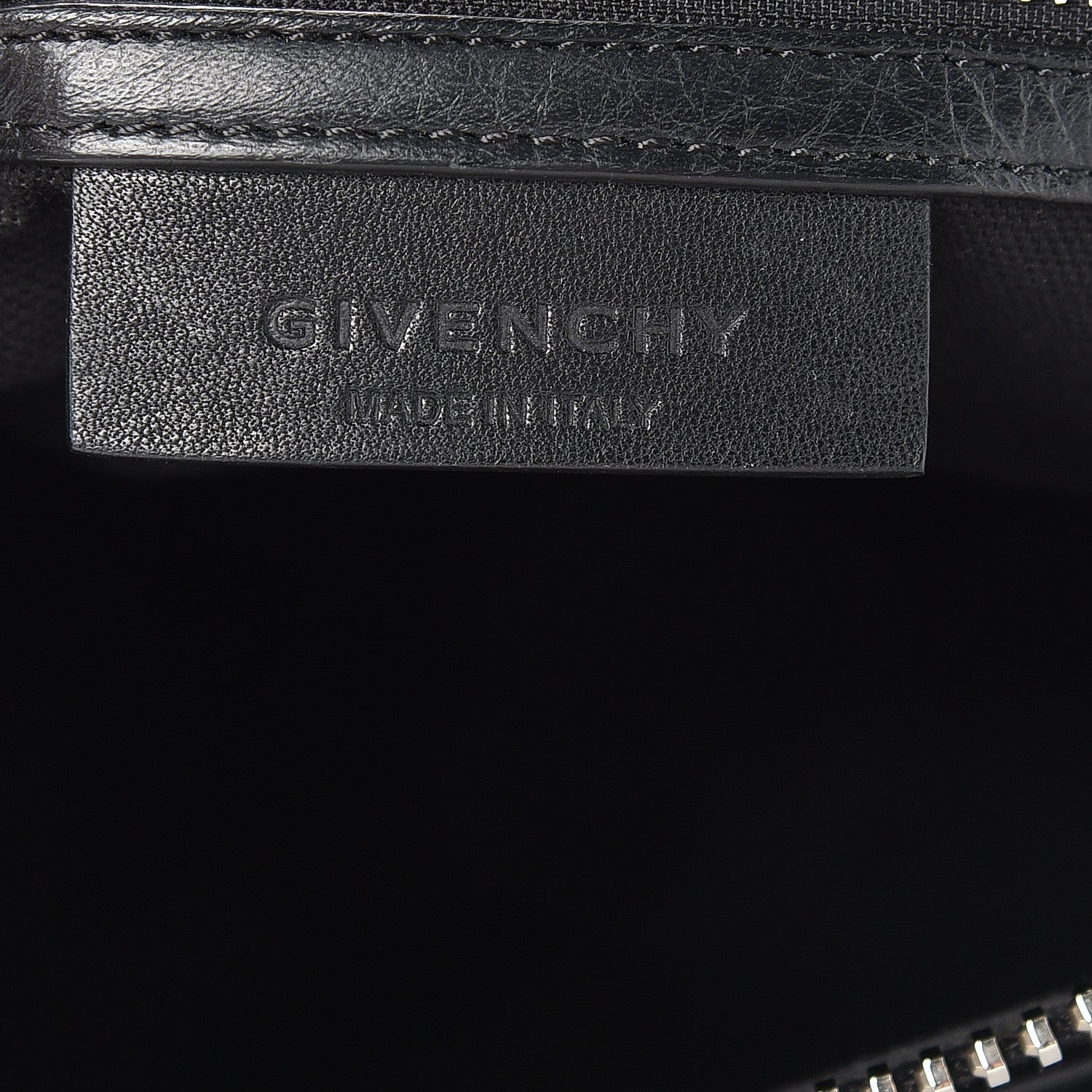Givenchy Calfskin Medium Studded Antigona Black 6 of 12