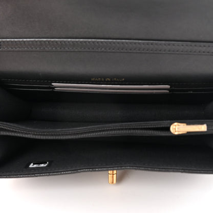 Chanel Caviar Quilted Chain Link Clutch With Chain Black 5 of 12