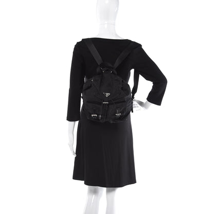 Prada Nylon Vela Small Backpack Black 2 of 6