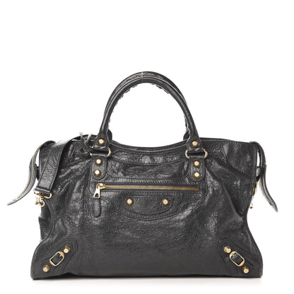 Balenciaga Agneau Giant 12 Gold Hardware City Anthracite 4 of 18