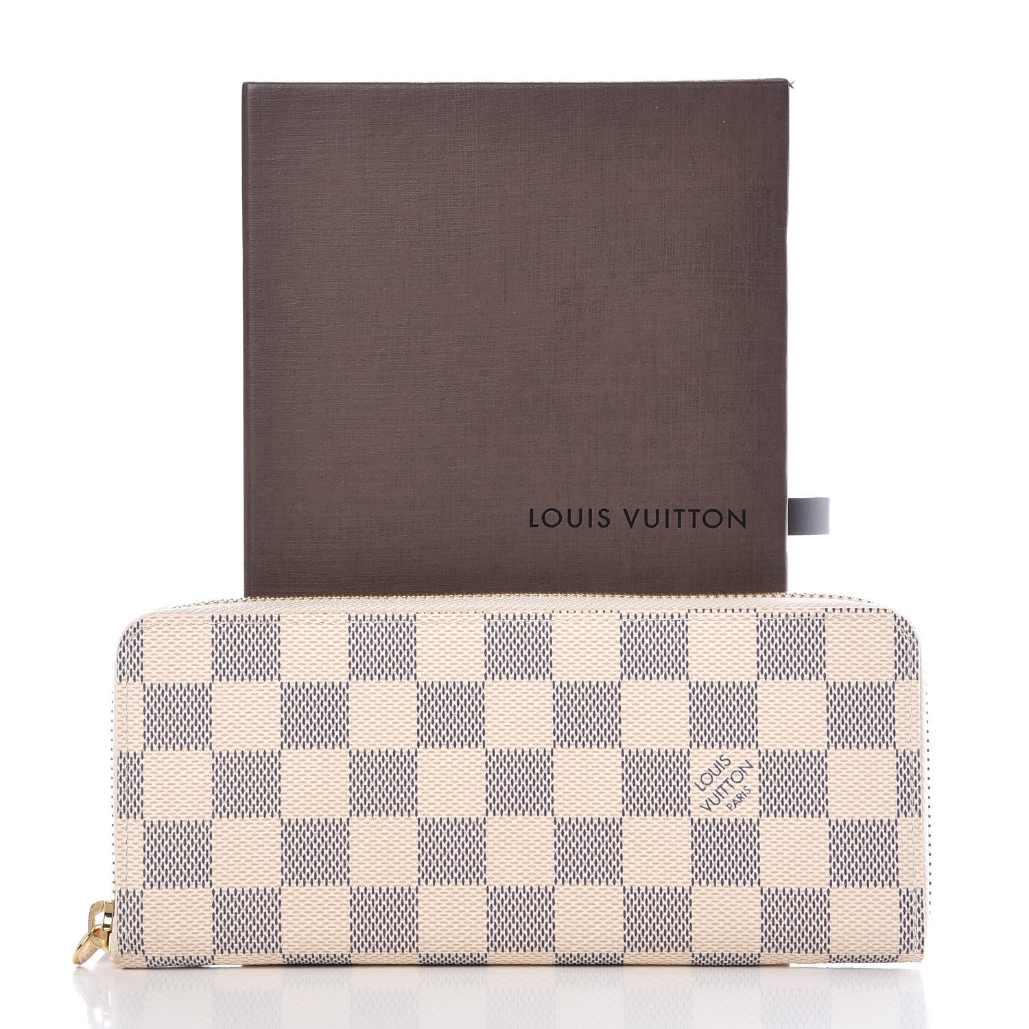 Louis Vuitton Damier Azur Clemence Wallet 8 of 8