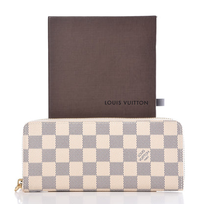 Louis Vuitton Damier Azur Clemence Wallet 8 of 8