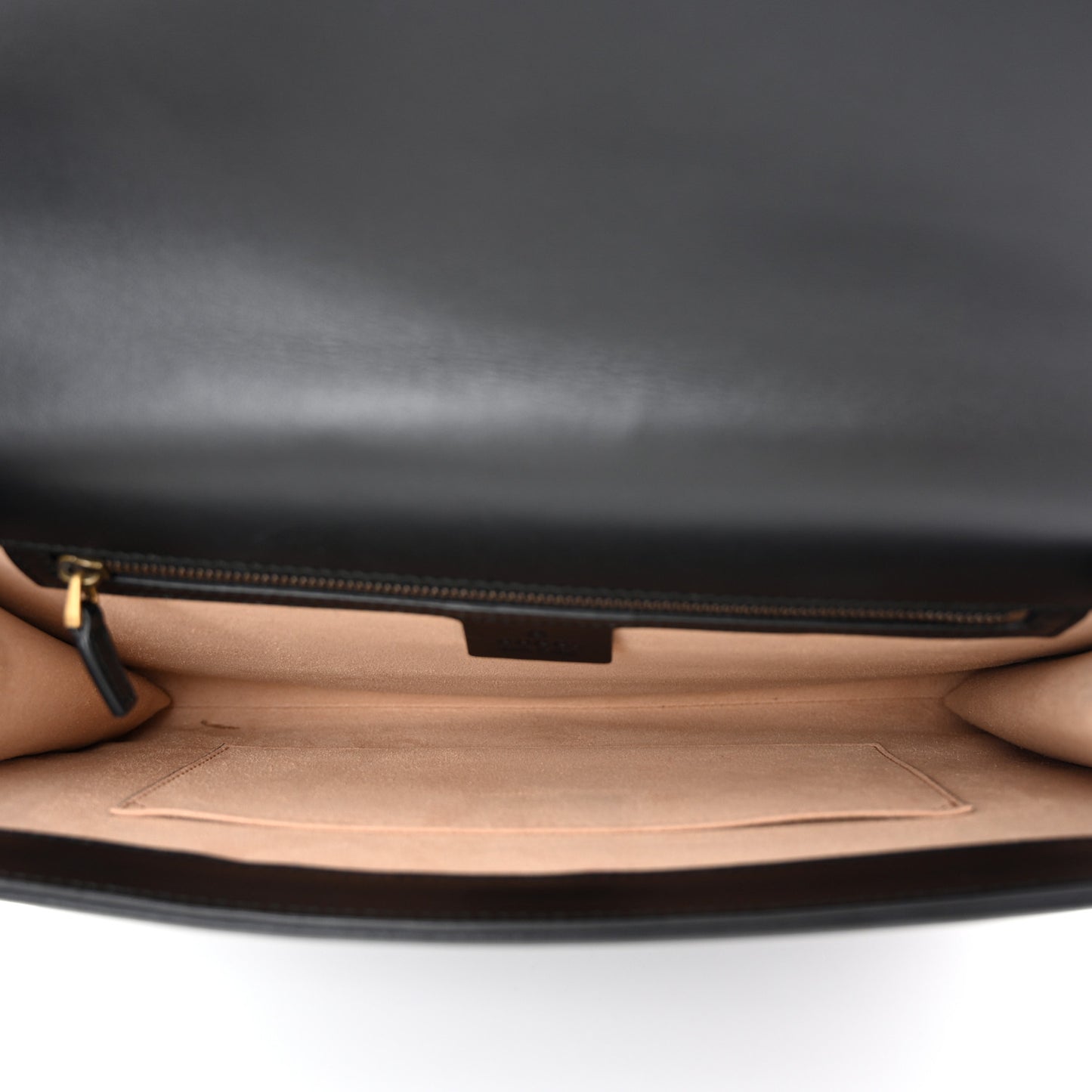 Calfskin Matelasse GG Marmont Clutch Black