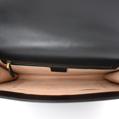 Gucci Calfskin Matelasse GG Marmont Clutch Black 5 of 11