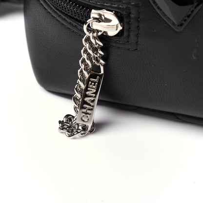 Chanel Calfskin Quilted Large Cambon Bowler Black 11 of 11