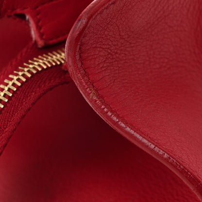 Saint Laurent Calfskin Medium Classic Y Cabas Fuchsia 12 of 14