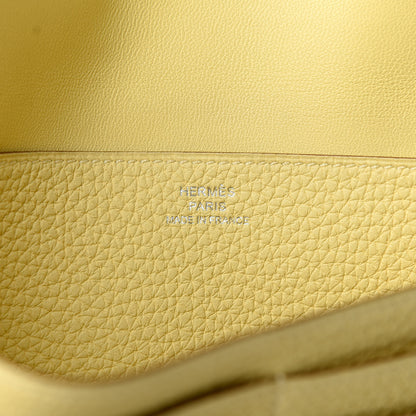 Hermes Togo Dogon Recto Verso Wallet Jaune Poussin 6 of 12