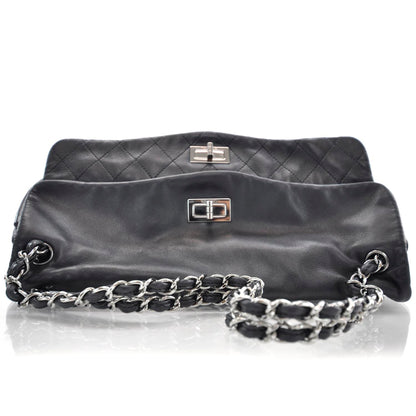 Chanel Lambskin Double Mademoiselle Jumbo Flap Black 5 of 11