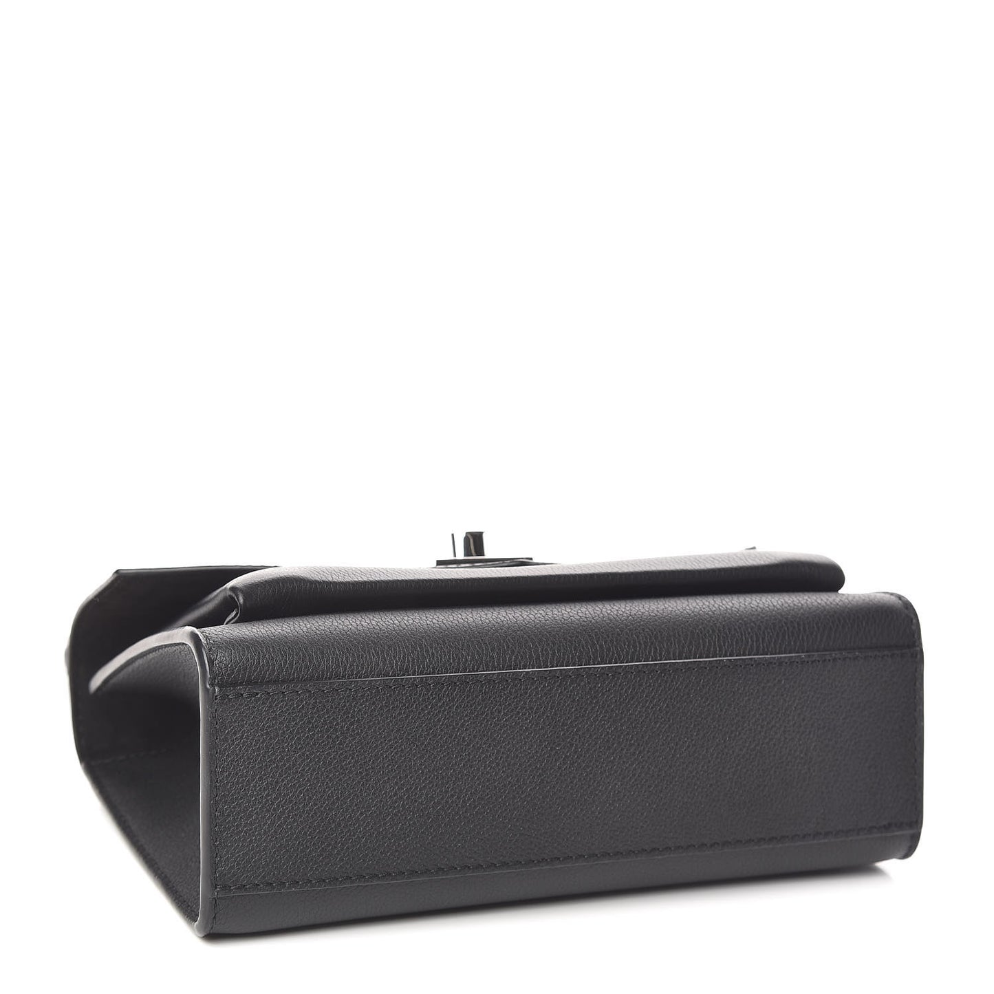 Soft Calfskin My Lockme Chain Bag BB Black