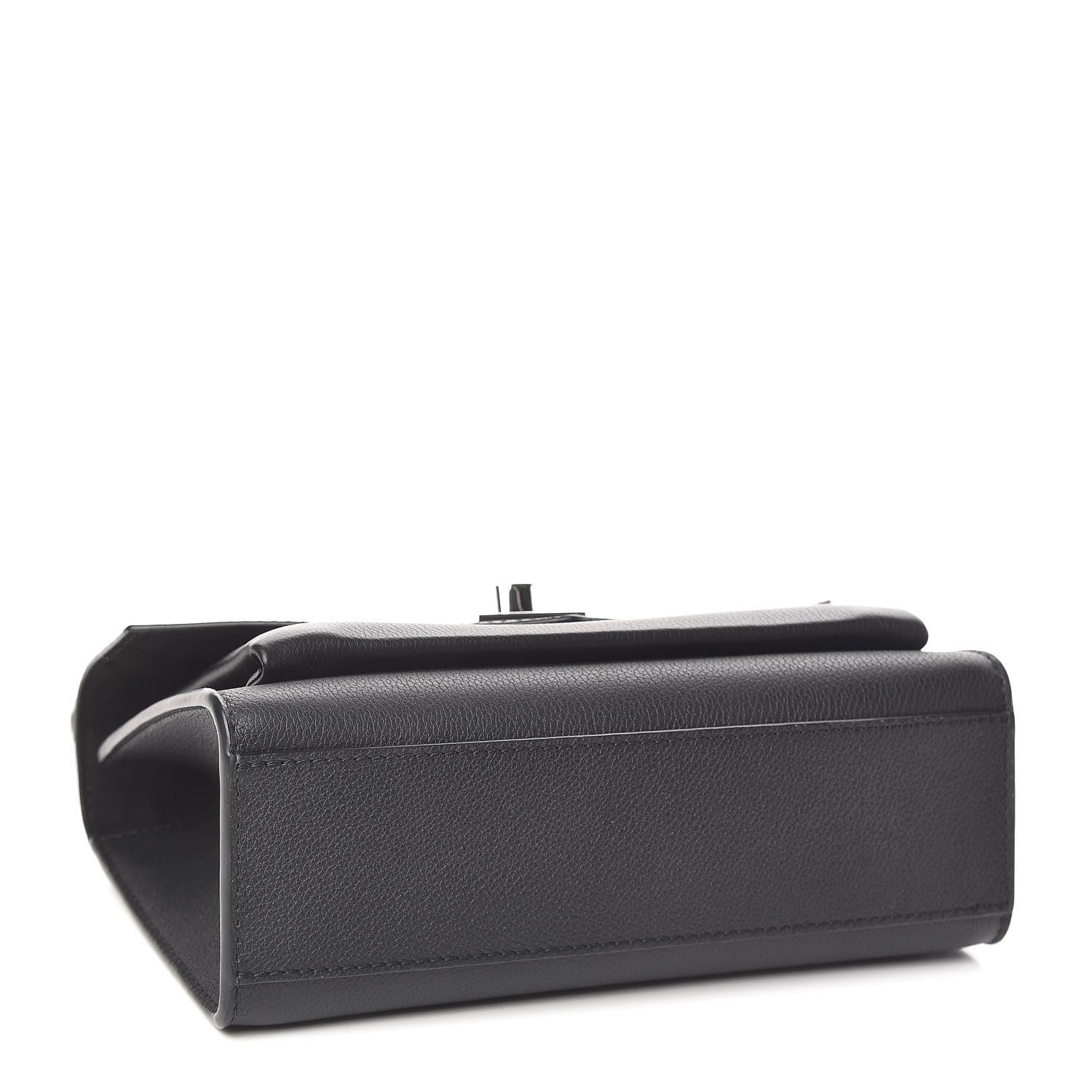 Louis Vuitton Soft Calfskin My Lockme Chain Bag BB Black 4 of 11
