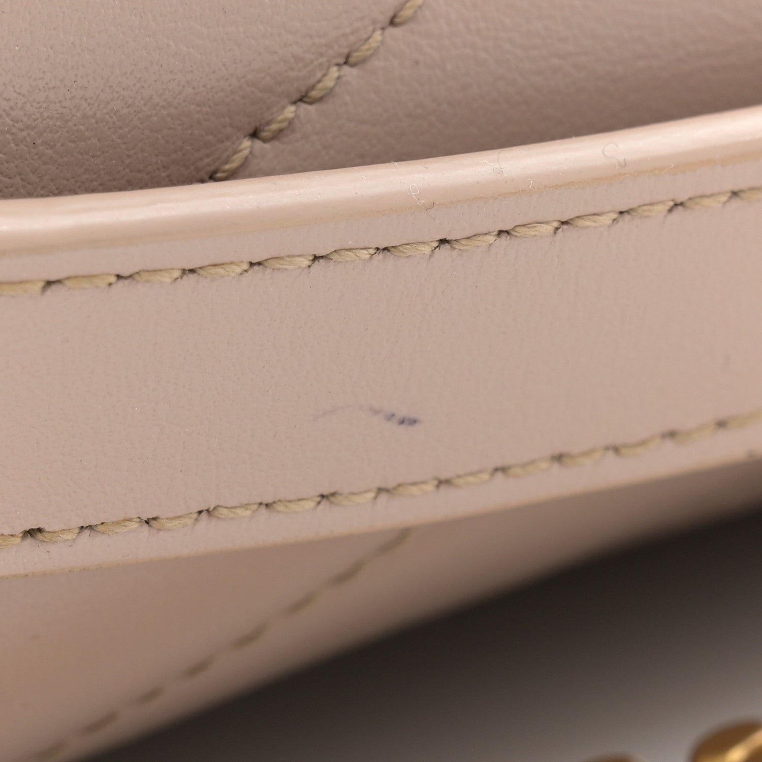 Saint Laurent Calfskin Y Quilted Monogram Medium Loulou Chain Satchel Light Natural 12 of 13