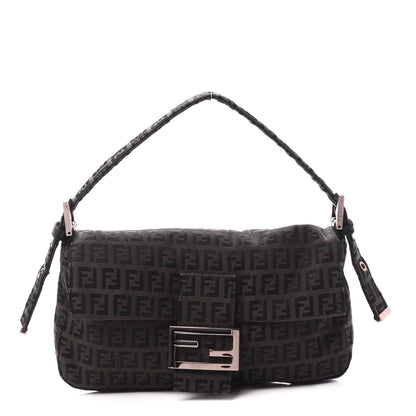 Fendi Zucchino Baguette Brown 1 of 8