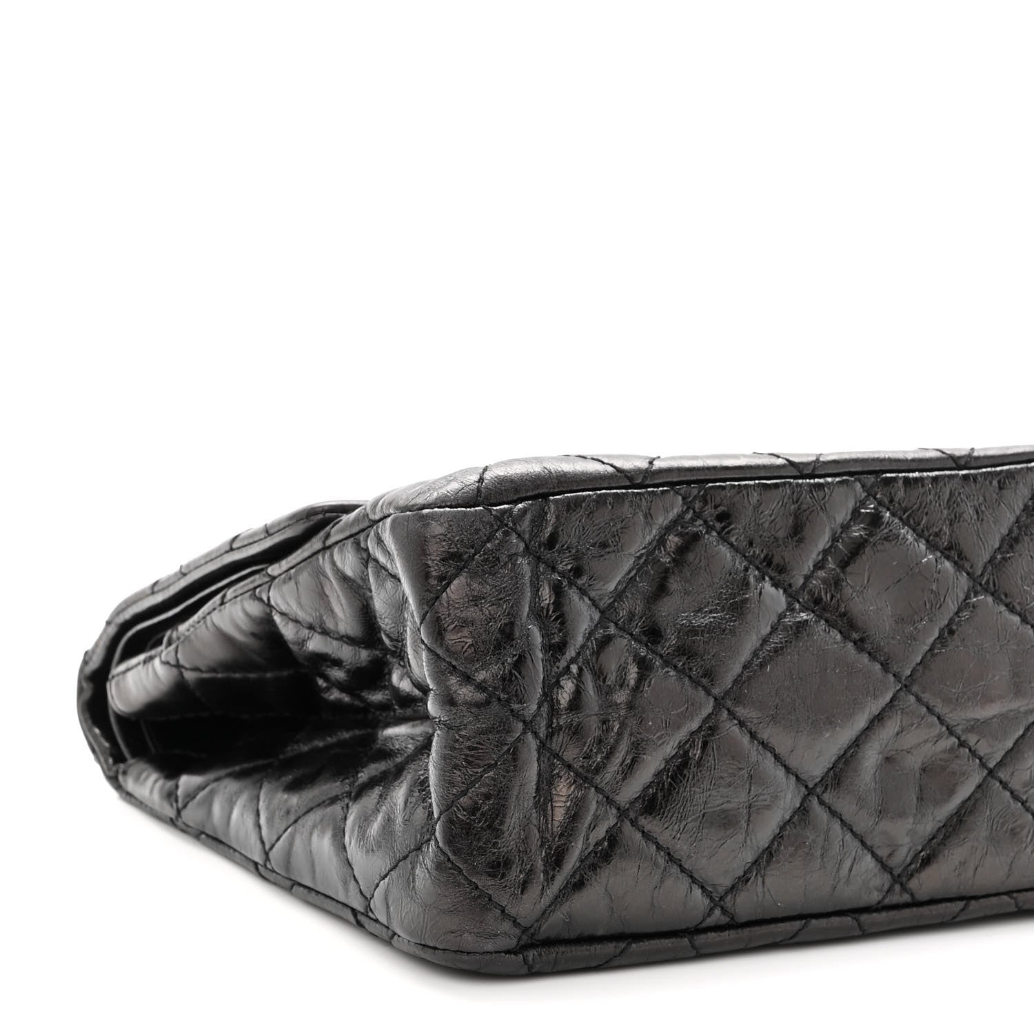 Chanel Aged Calfskin Quilted 2.55 Reissue 227 Flap Black 9 of 10