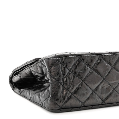 Chanel Aged Calfskin Quilted 2.55 Reissue 227 Flap Black 9 of 10