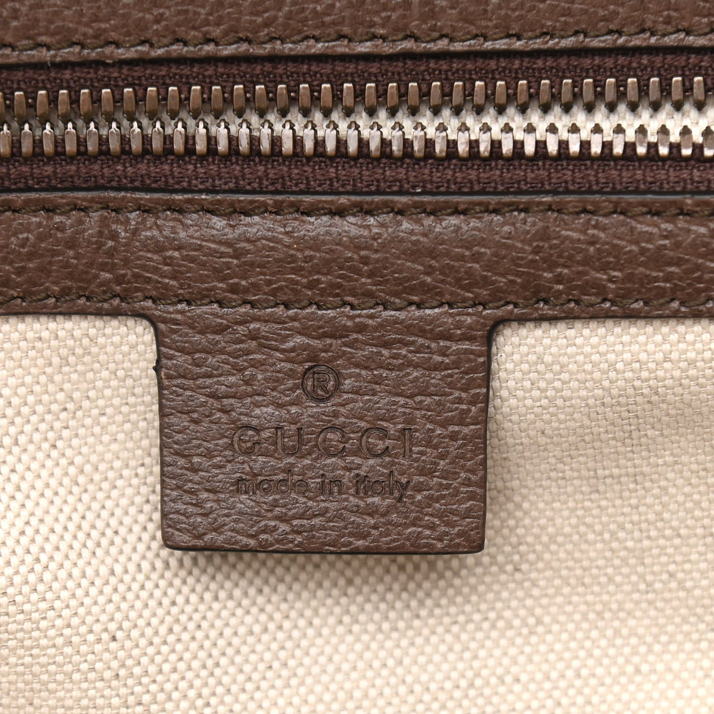 GG Supreme Monogram Calfskin Web Small Ophidia Day Backpack Beige Ebony New Acero
