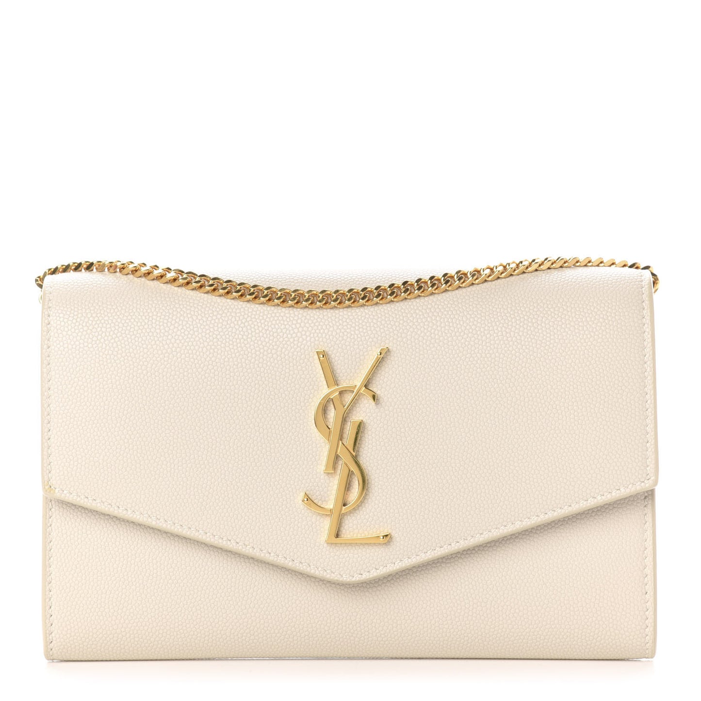 Grain De Poudre Monogram Uptown Chain Wallet Dark Latte