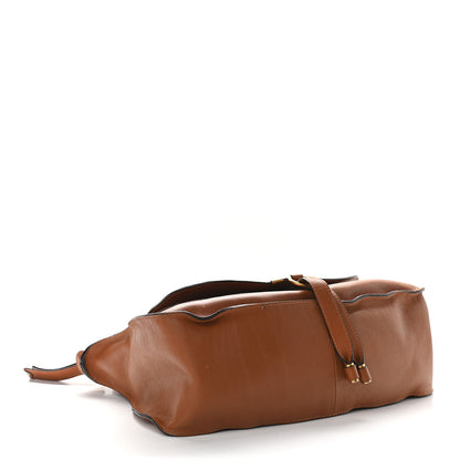 Chloe Calfskin Medium Marcie Satchel Tan 4 of 15
