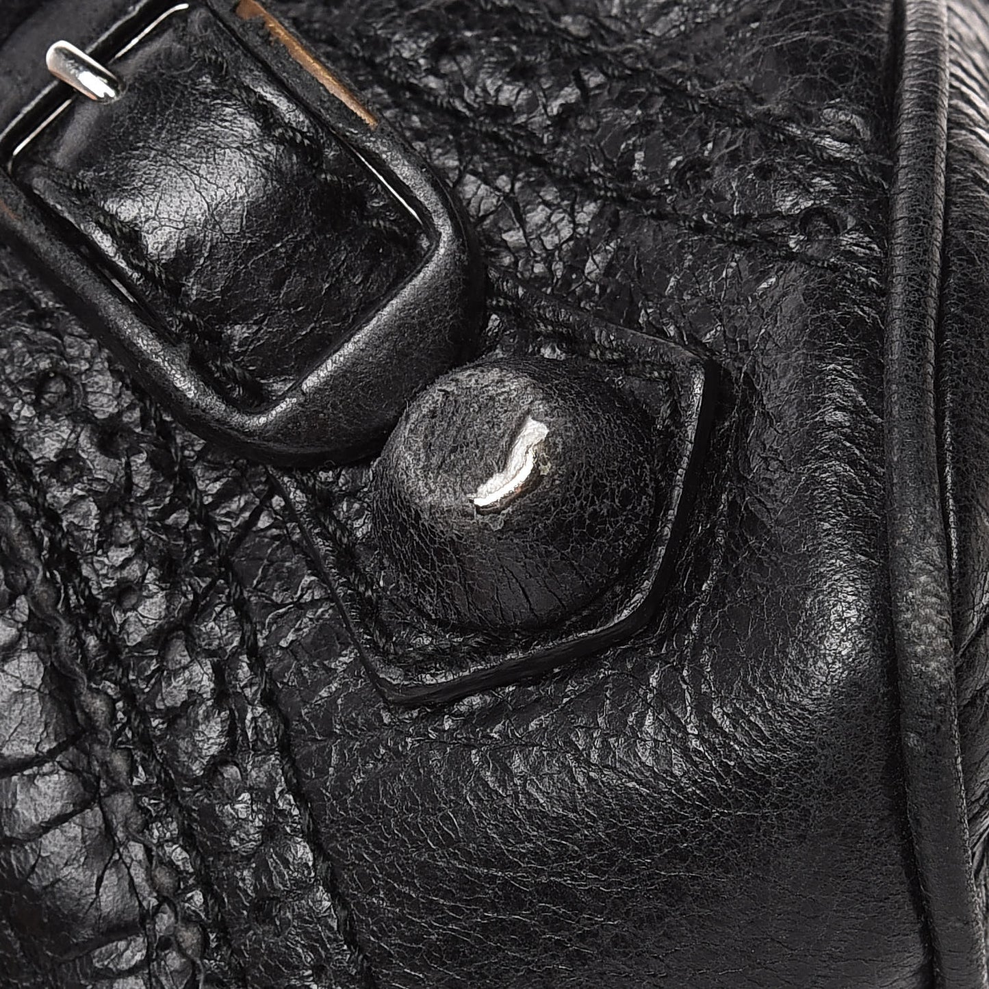 Agneau Giant Brogues Hardware Velo Black