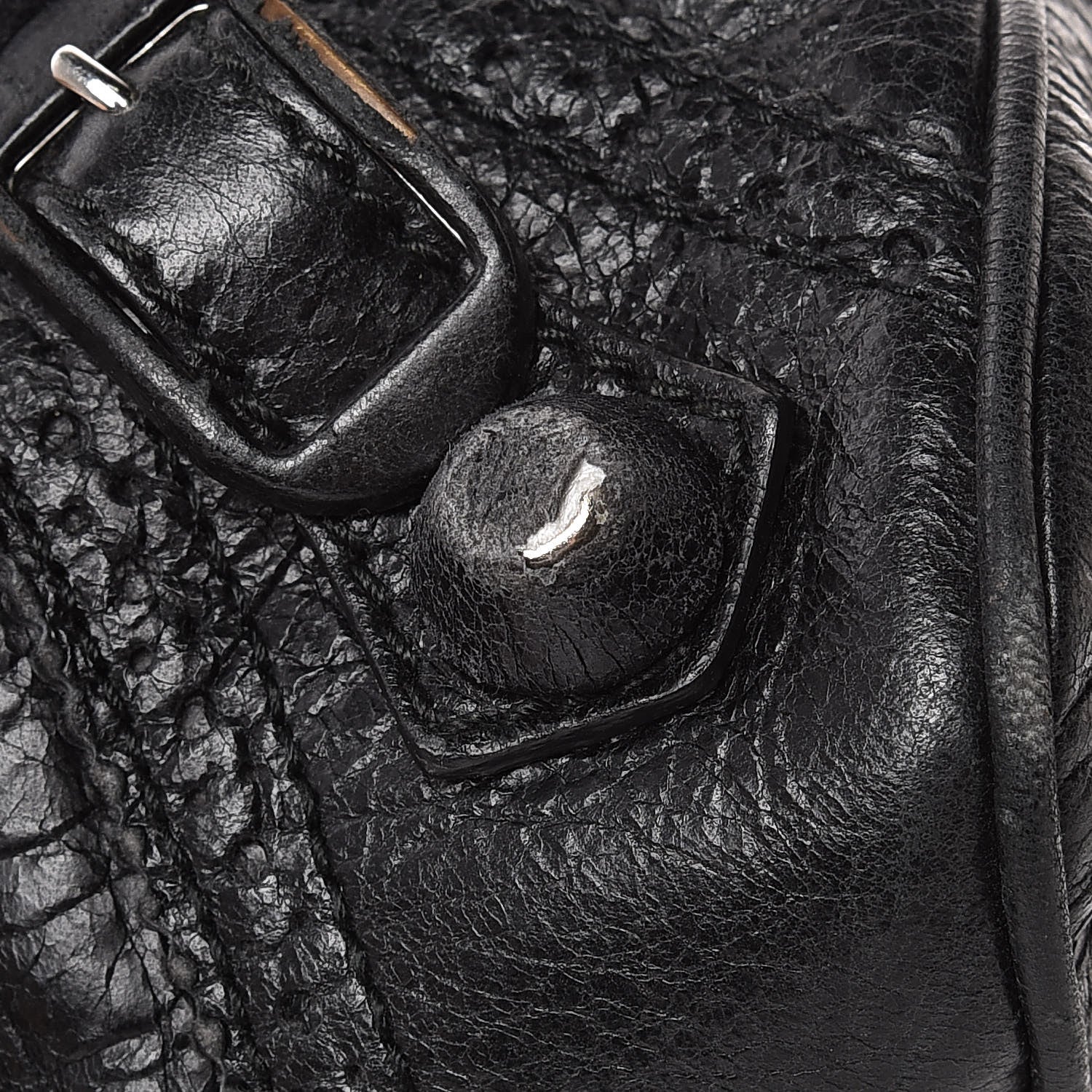 Balenciaga Agneau Giant Brogues Hardware Velo Black 12 of 22