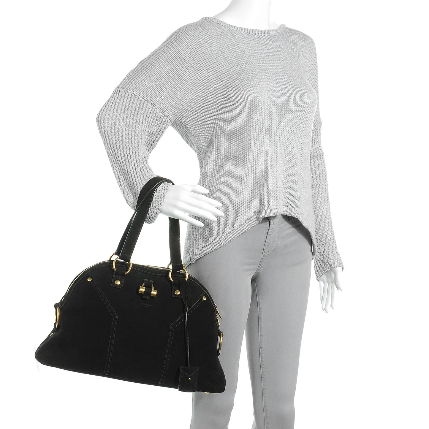 Suede Large Muse Brown
