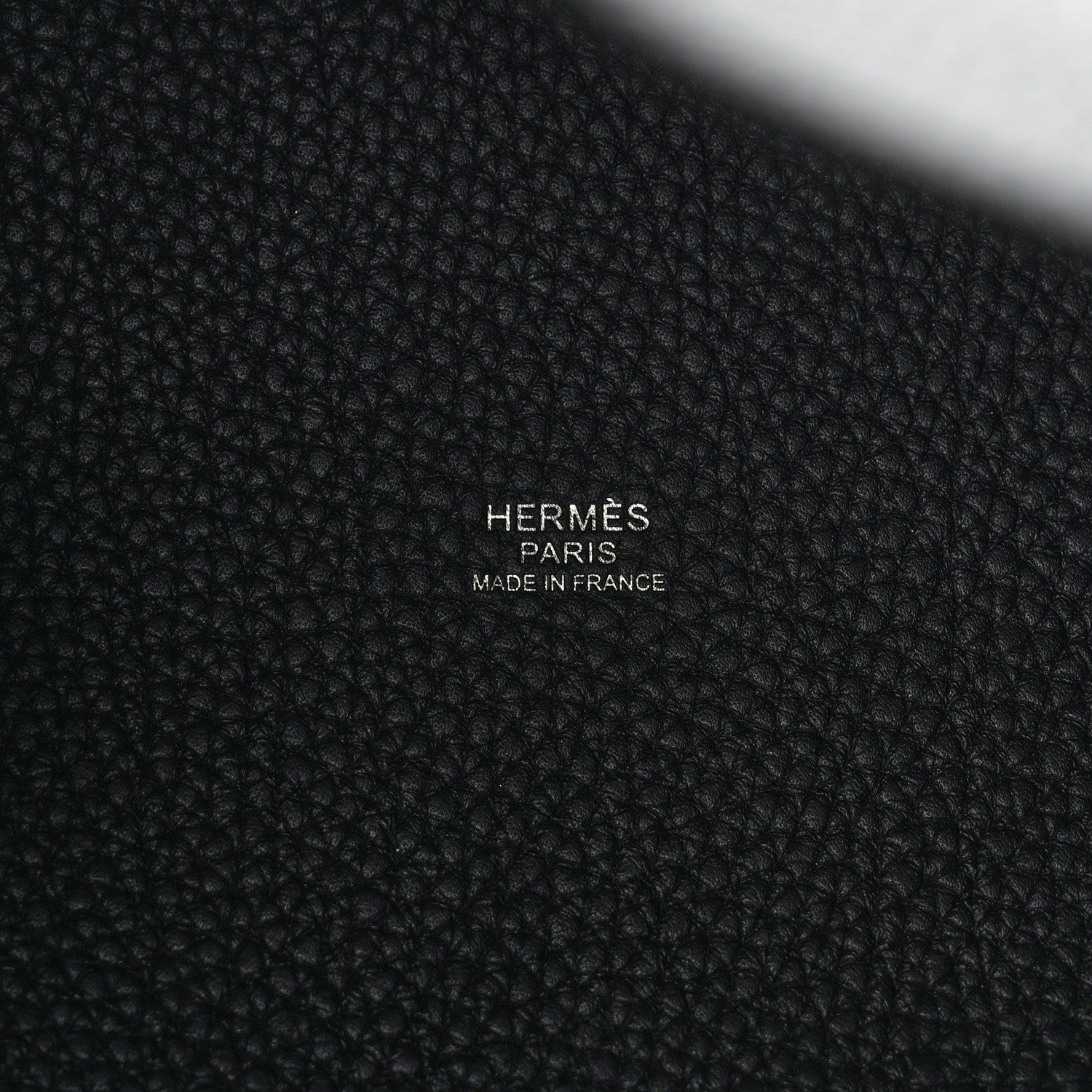 Hermes Taurillon Clemence Monochrome Picotin Lock 22 MM Black 6 of 10