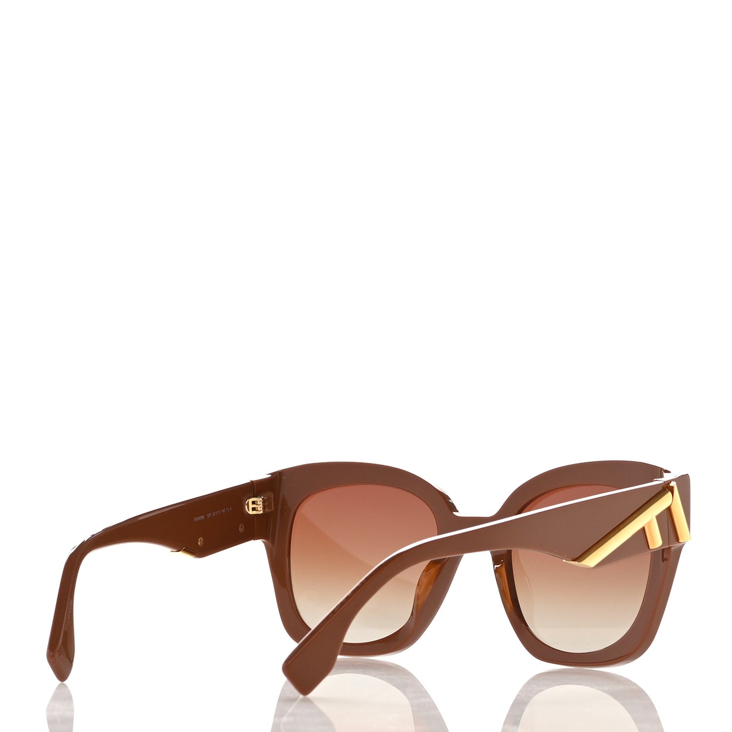 Acetate Sunglasses FE40098I Brown