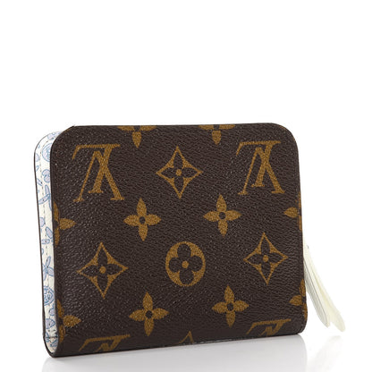 Louis Vuitton Monogram Fleuri Insolite PM Wallet Violet 3 of 7