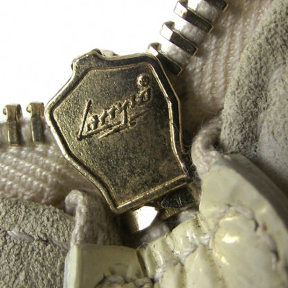 Saint Laurent Patent Downtown Tote Ivory 11 of 12