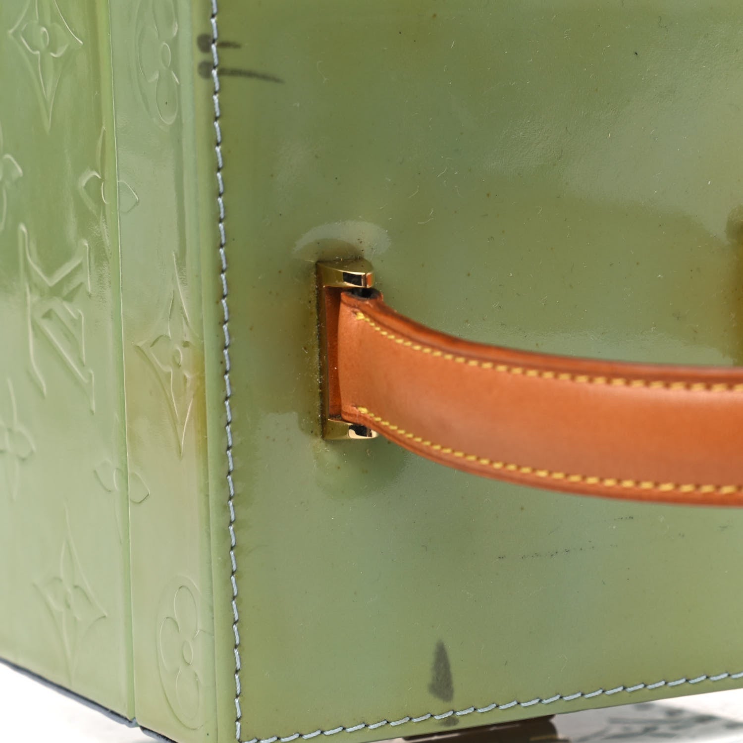 Louis Vuitton Vernis Bleecker Box Baby Blue 6 of 8