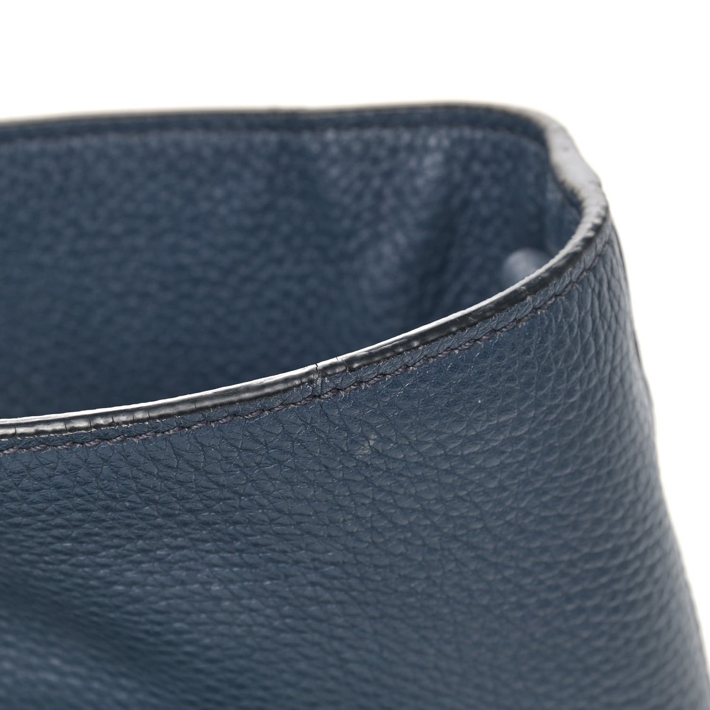 Vitello Daino Shopping Tote Inchiostro
