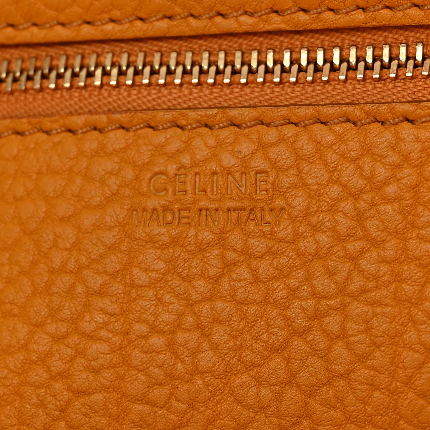 Calfskin Large Tie Knot Tote Saffron