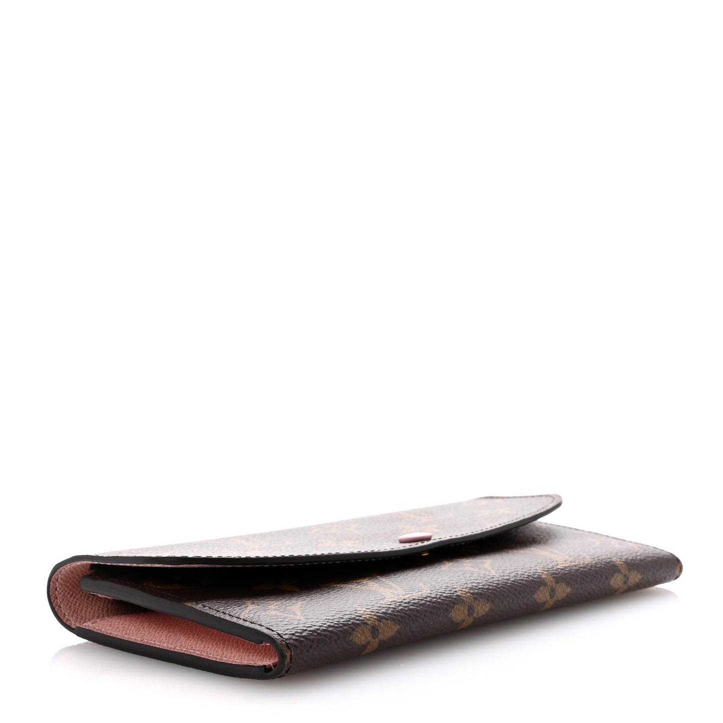 Monogram Emilie Wallet Rose Ballerine