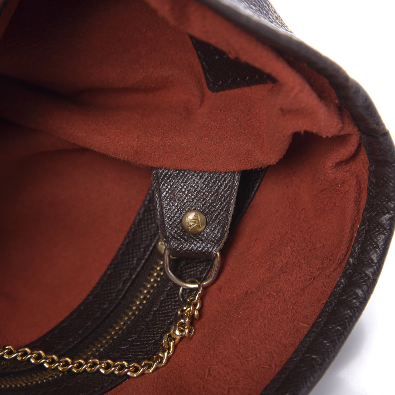 Louis Vuitton Damier Ebene Marais Bucket 23 7 of 13