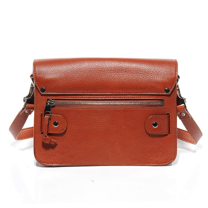 Proenza Schouler Leather Mini PS11 Classic Shoulder Bag Saddle 4 of 9