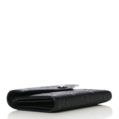 Louis Vuitton Empreinte Victorine Wallet Black 4 of 12