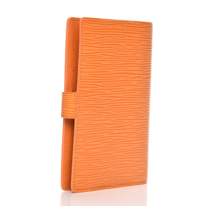 Louis Vuitton Epi Small Ring Agenda Cover Mandarin 3 of 7