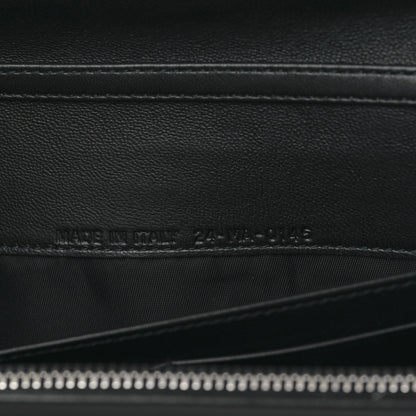 Christian Dior Lambskin Cannage Lady Dior Rendezvous Wallet On Chain Black 7 of 9
