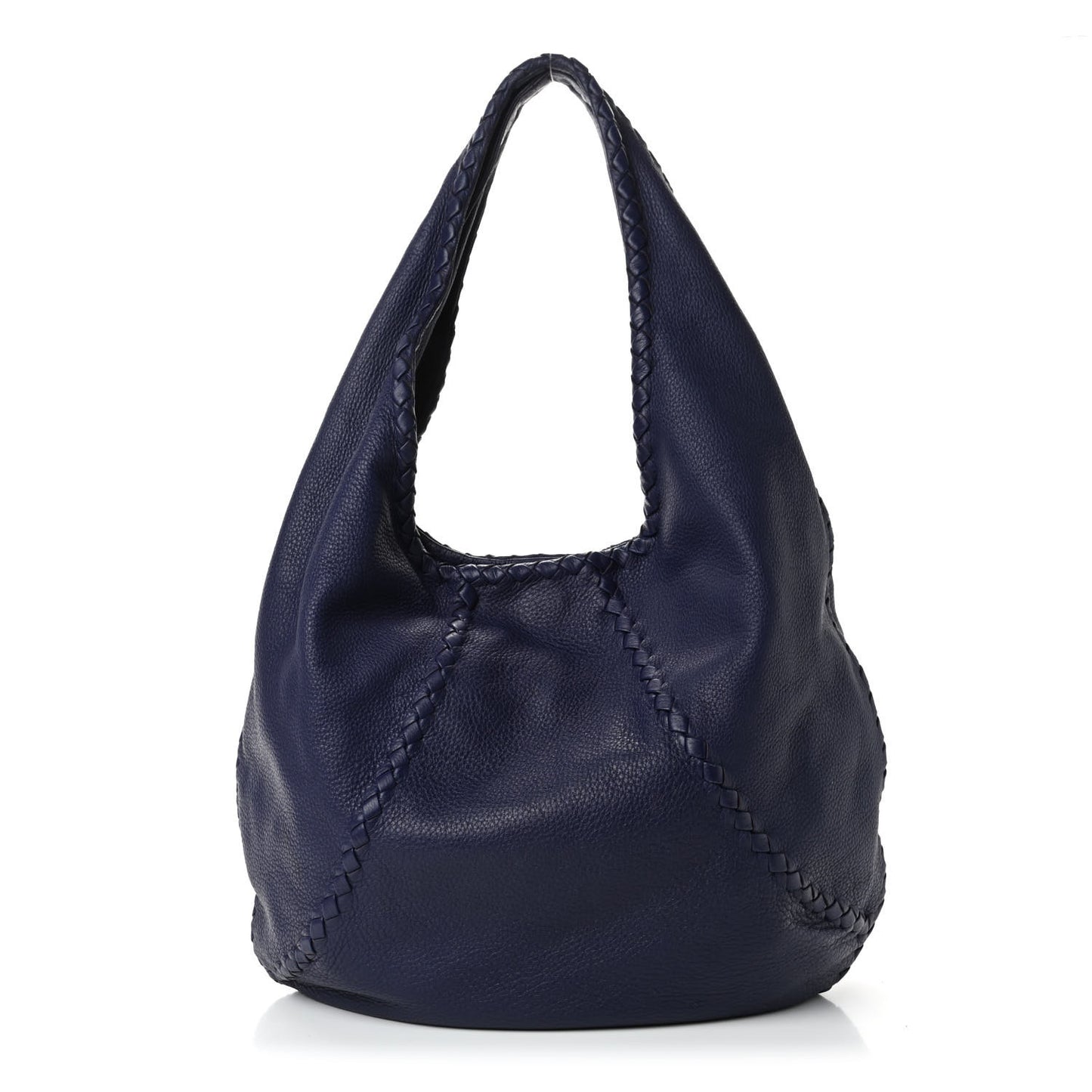 Cervo Deerskin Large Hobo Denim